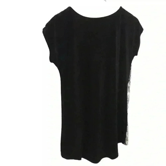 Coco Bianco Ladies Zip Front Paisley Blouse size Small - Picture 2 of 4